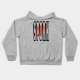 SPORK (hollow) 2 Kids Hoodie